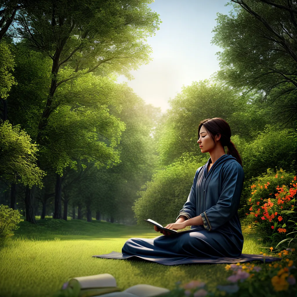 Fotos leitura biblia jardim paz serenidade