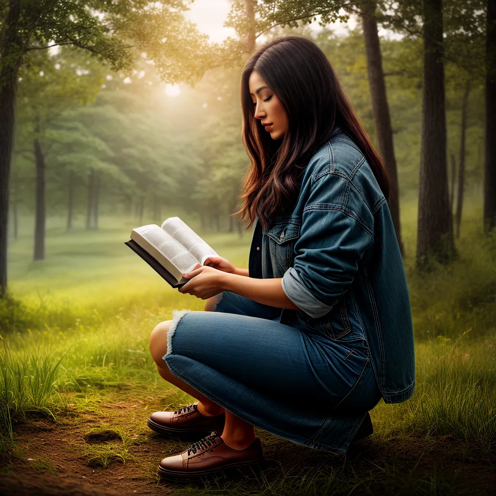 Aprendizado Cristão: O Caminho para a Mudança Pessoal e Espiritual 7 Fotos leitura biblia natureza paz