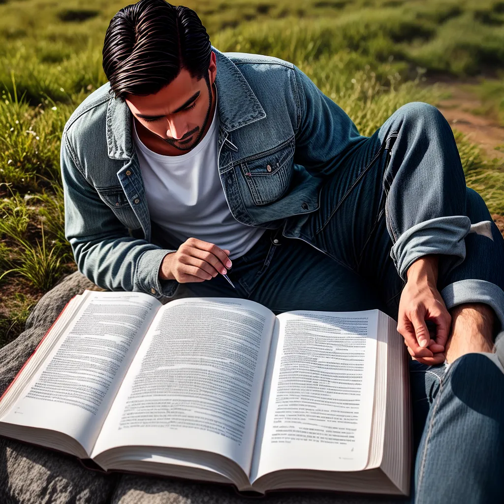 Fotos leitura biblia natureza serenidade