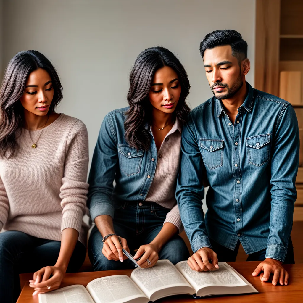 Como Ensinar Valores Cristãos aos Filhos 6 Fotos leitura biblia pais filhos fe