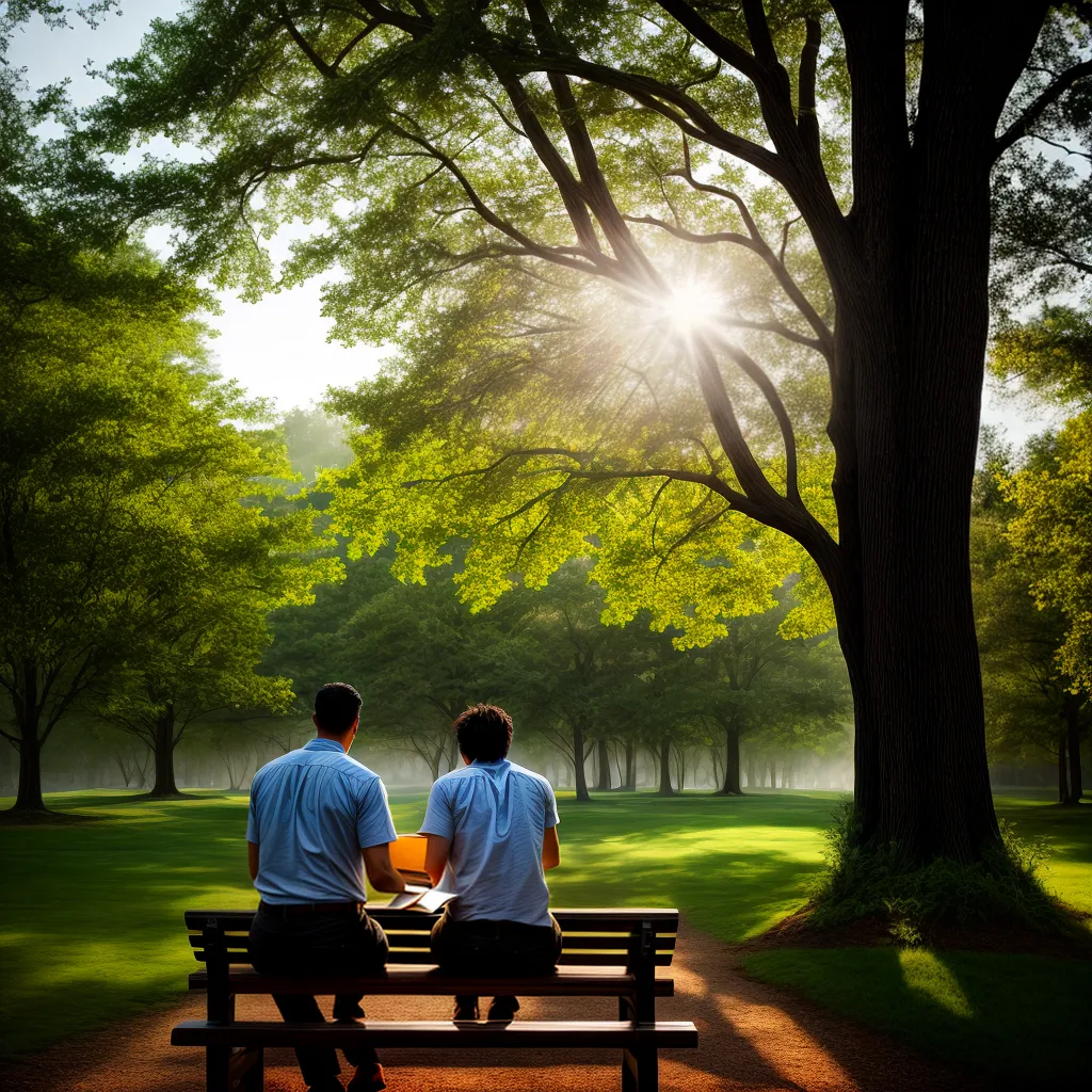 Leitura Bíblica: O Poder da Palavra de Deus em Sua Vida 9 Fotos leitura biblia parque natureza paz