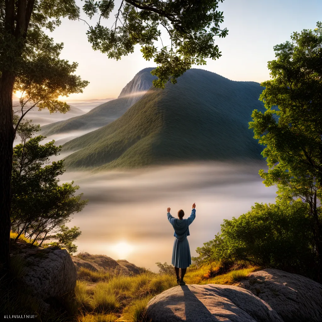 Como encontrar liberdade e luminosidade na vida cristã 7 Fotos liberdade luz crista topo montanha sol