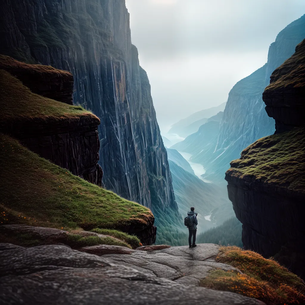 Fotos liberdade paisagem pessoa cliff