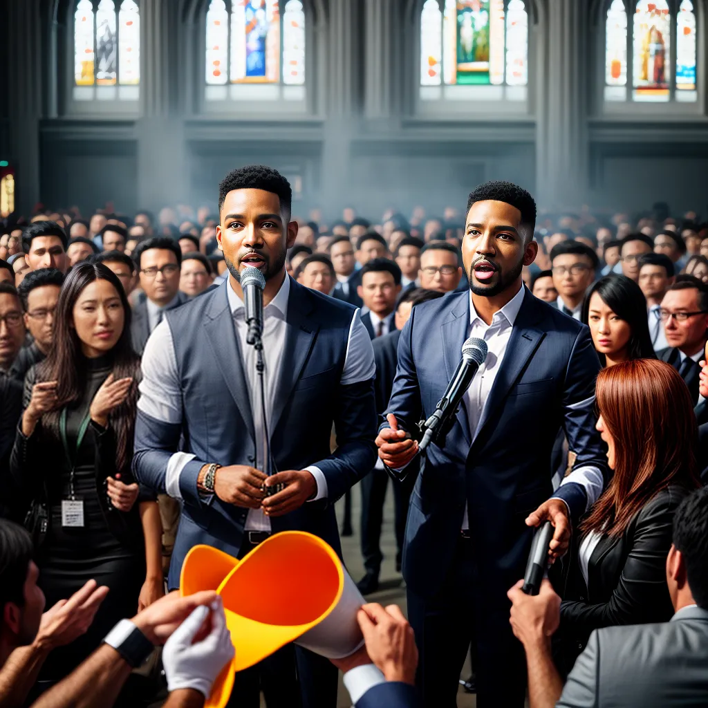 Comunicação efetiva: A importância da Mensagem na liderança cristã 9 Fotos lideranca comunicacao efetiva megafone igreja