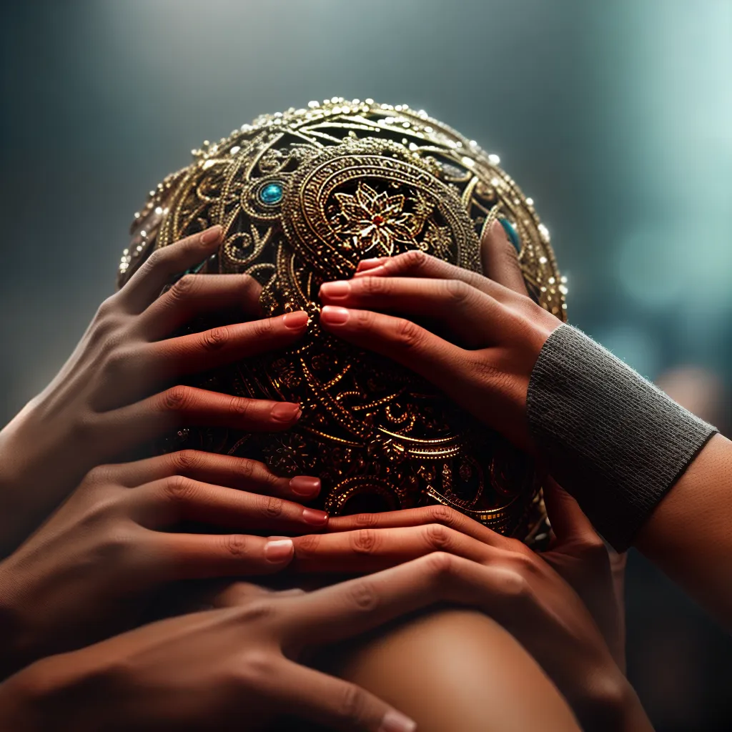 Fotos lideranca crista circulo maos unidas