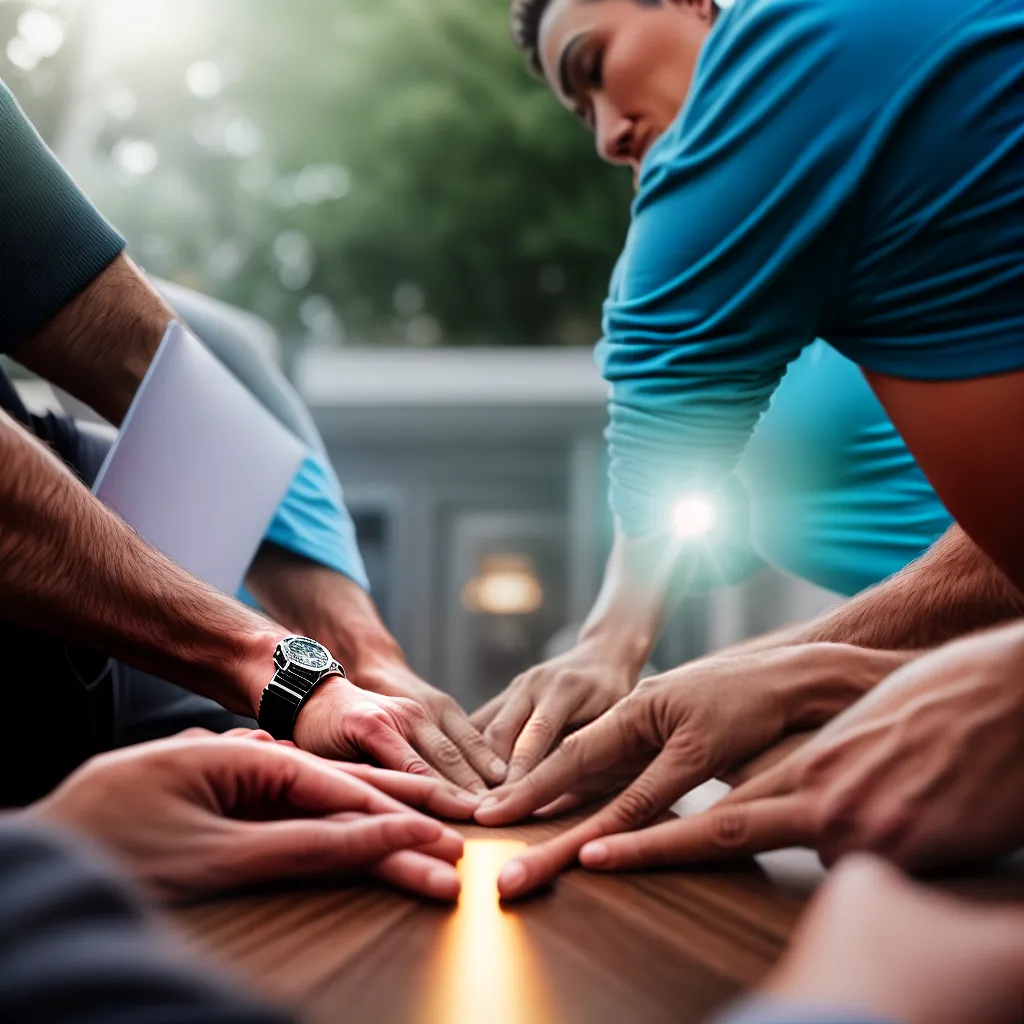 Por que a corresponsabilidade é fundamental para o sucesso da liderança cristã 6 Fotos lideranca crista maos unidas colaboracao