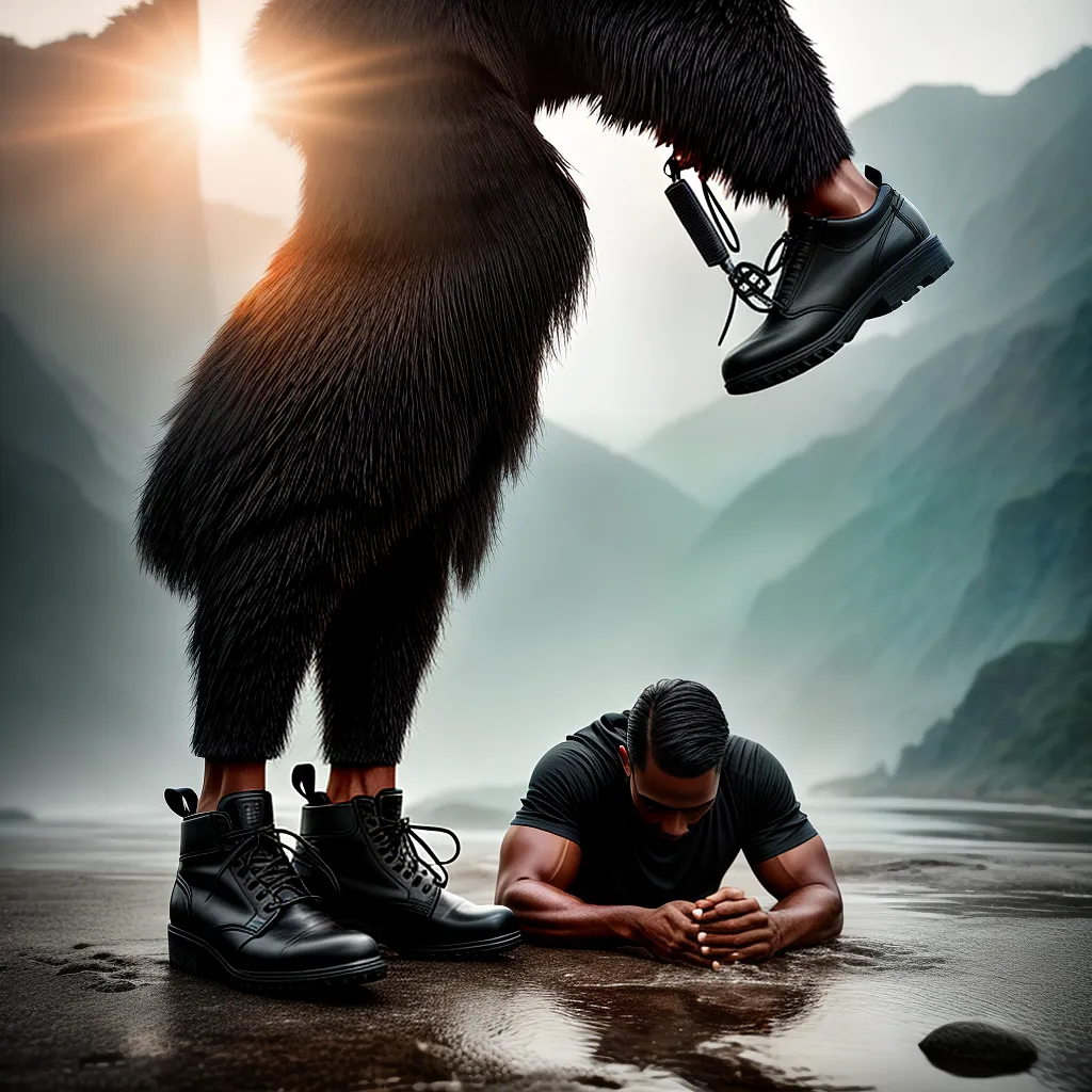 Fotos lideranca humildade lavagem pes