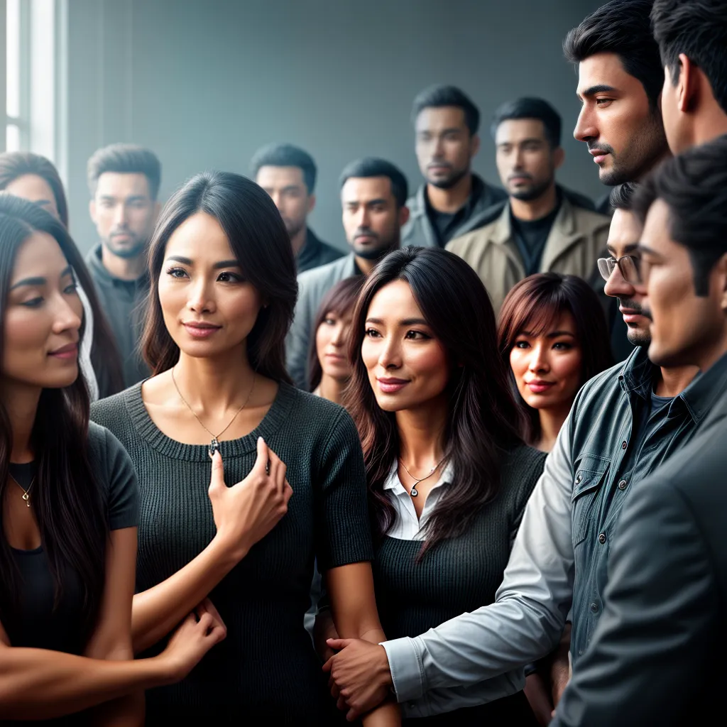 Fotos lideranca ouvindo grupo comunidade