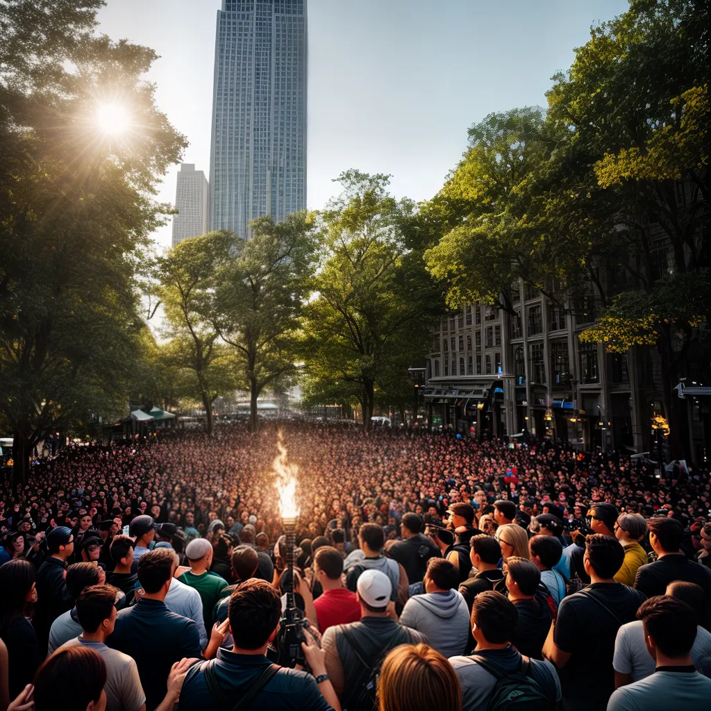 Fotos lideranca torcendo circulo sol verde