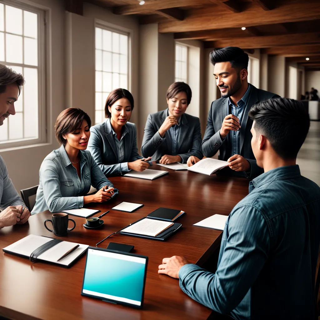 Fotos lideres igreja discussao colaboracao