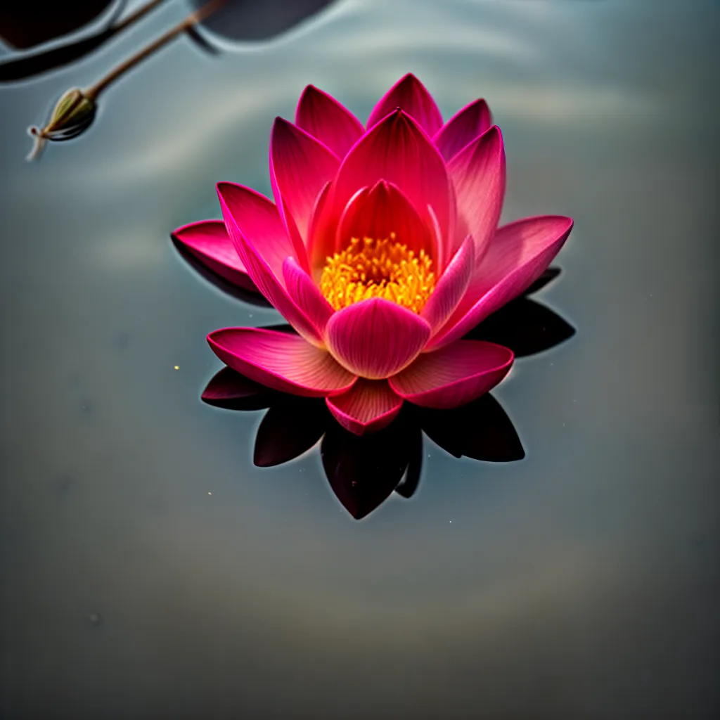 Fotos lotus agua serenidade transformacao