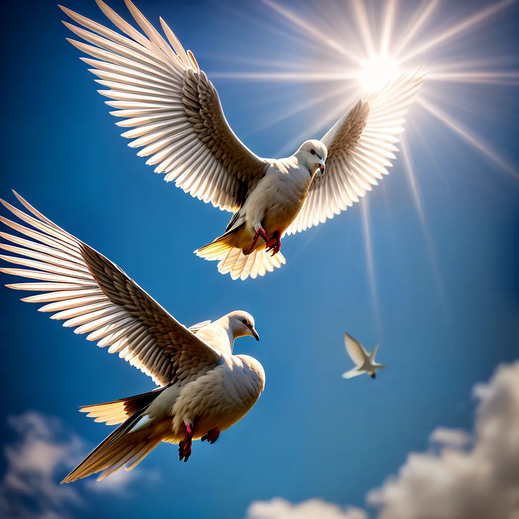 Espírito Santo: A terceira pessoa da Trindade explicada 7 Fotos luz ceu pomba espirito santo