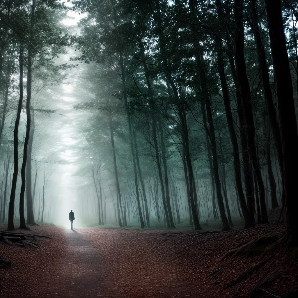 Fotos luz floresta transformacao esperanca