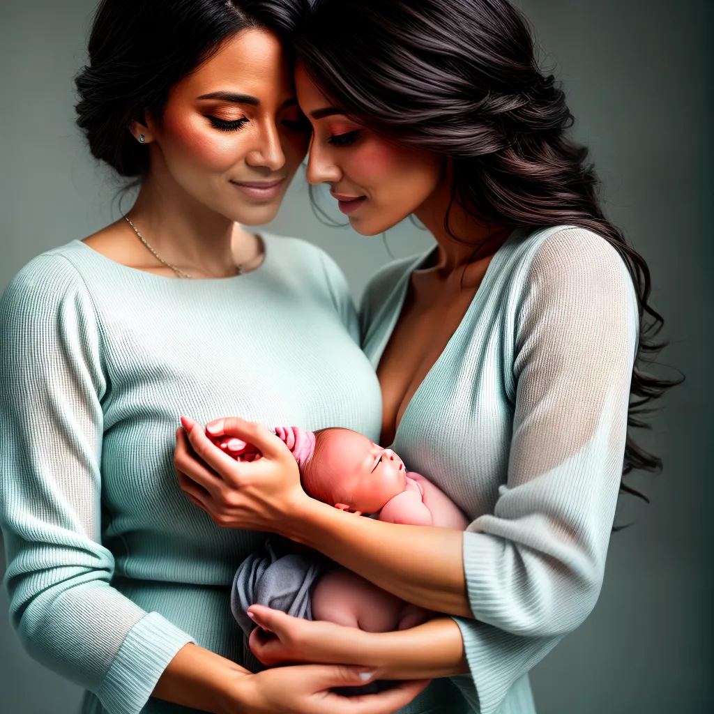 Cuidado materno: a importância do amor e atenção na criação cristã. 6 Fotos mae bebe amor cuidado tierno