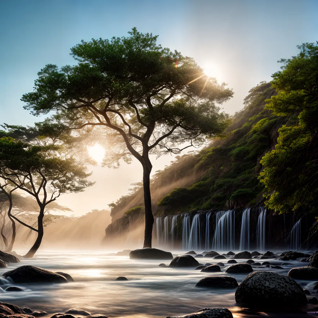 Título do blog: Consagração: Como a benção pode transformar sua vida espiritual 7 Fotos mao ceu raios luz planta paisagem