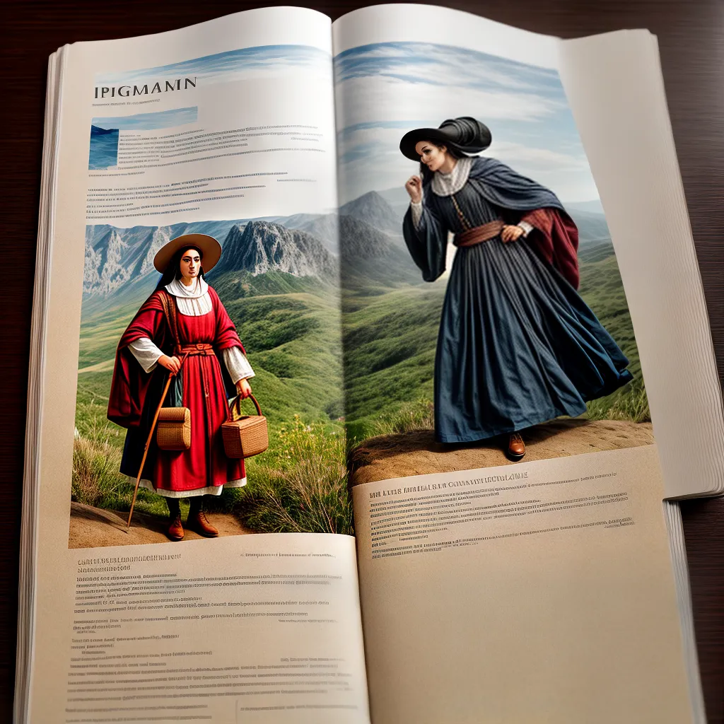 Fotos mapa peregrino checklist preparacao