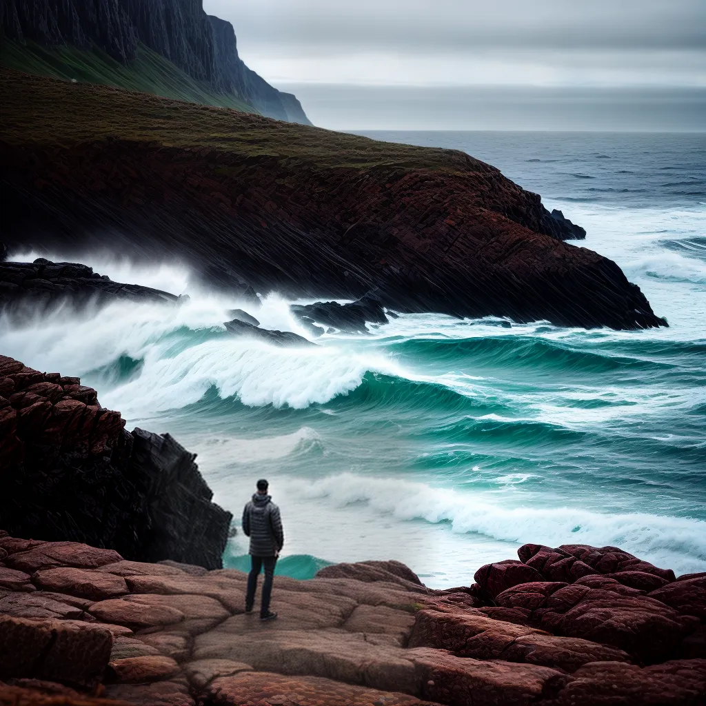 Como enfrentar tempestades emocionais com fé 6 Fotos mar tempestade luz esperanca determinacao