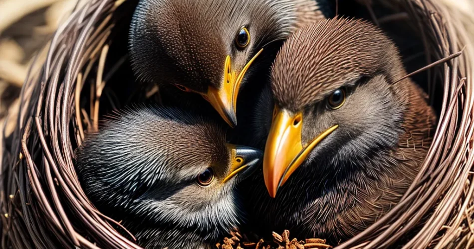 Fotos maternidade passarinho alimentando ninho
