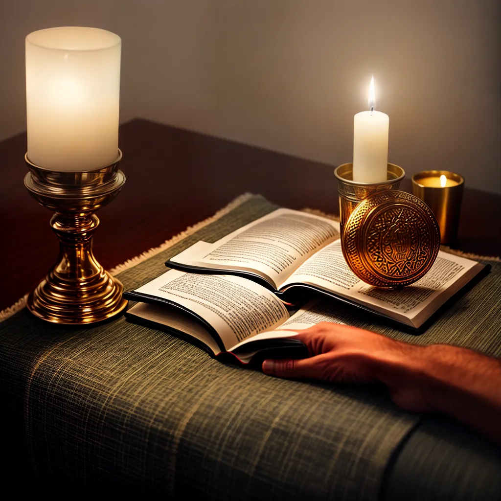 Ilumine sua vida: a sabedoria da Bíblia para o autoconhecimento 8 Fotos meditacao biblia luz velas 1