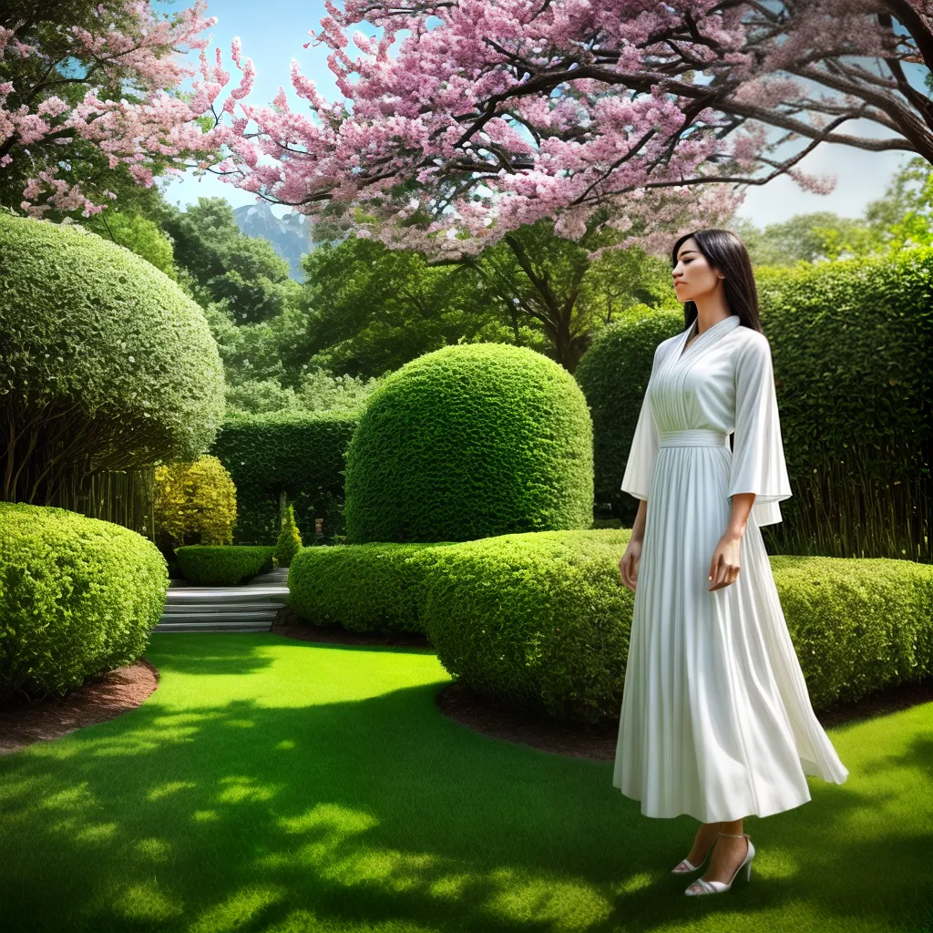 Como alcançar a santidade através da pureza e moderação. 9 Fotos meditacao jardim paz flores verde