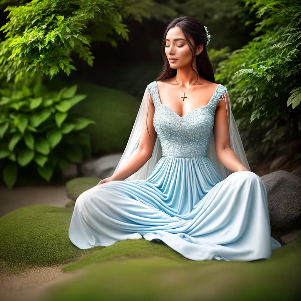 Como encontrar a santidade através da simplicidade e sabedoria. 6 Fotos meditacao jardim serenidade paz