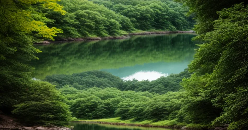 Fotos meditacao lago serenidade confianca