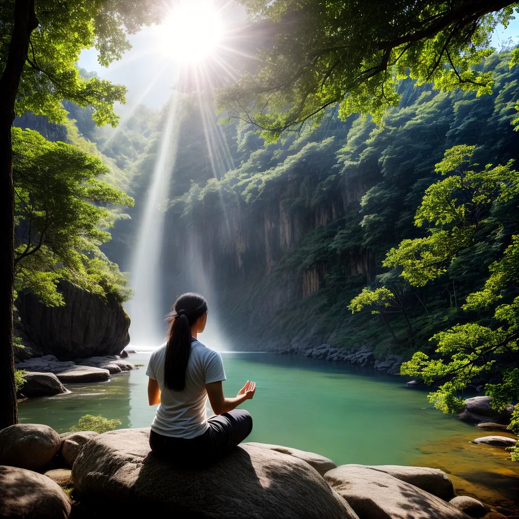 A importância da MEDITAÇÃO diária na vida cristã 8 Fotos meditacao luz paz espiritualidade 2