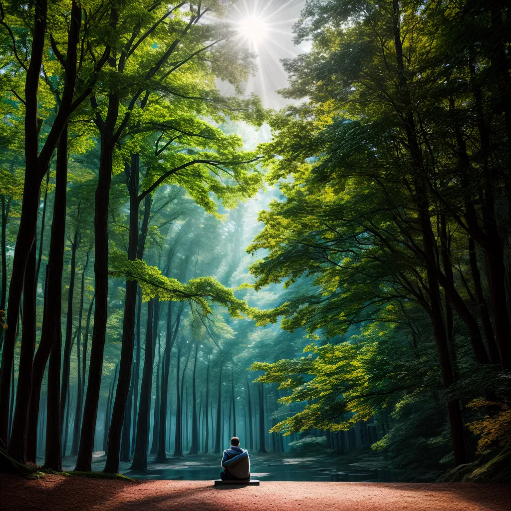 Aprimore sua vida cristã: A importância da oração diária. 8 Fotos meditacao luz sol silencio