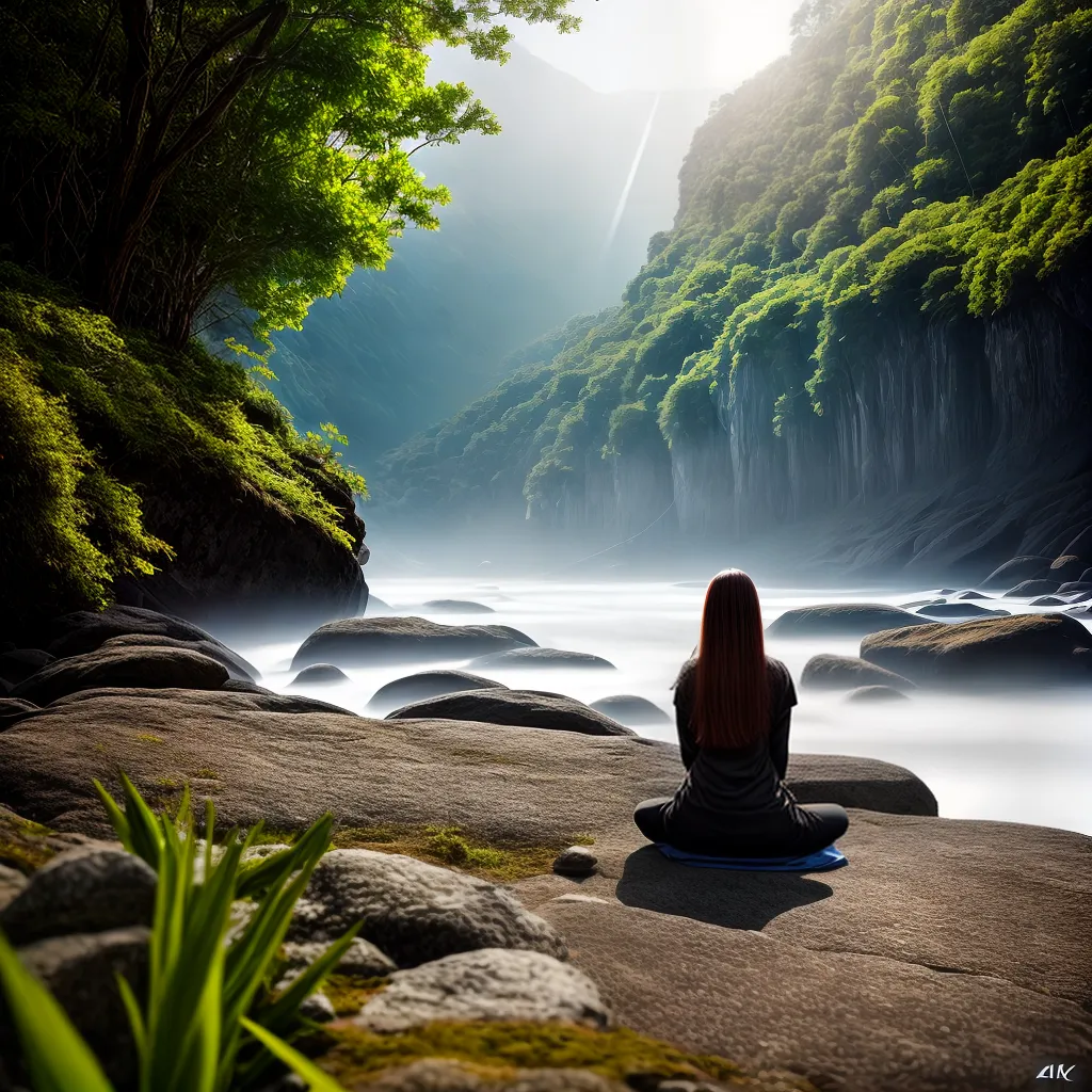 Título do Blog: Disciplina e Determinação para Evolução Espiritual 7 Fotos meditacao natureza crescimento espiritual