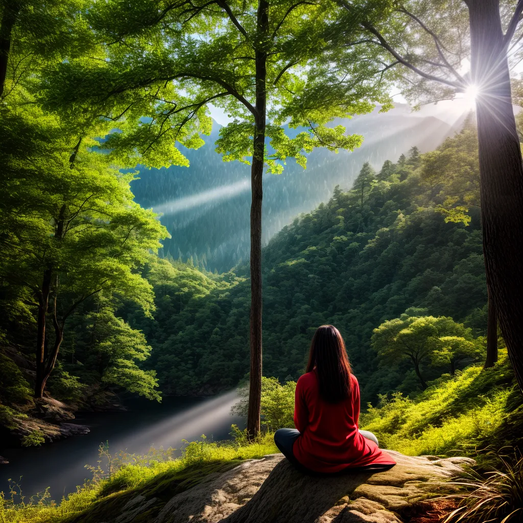 Checando a sua vida espiritual: como avaliar e melhorar 9 Fotos meditacao natureza harmonia sol