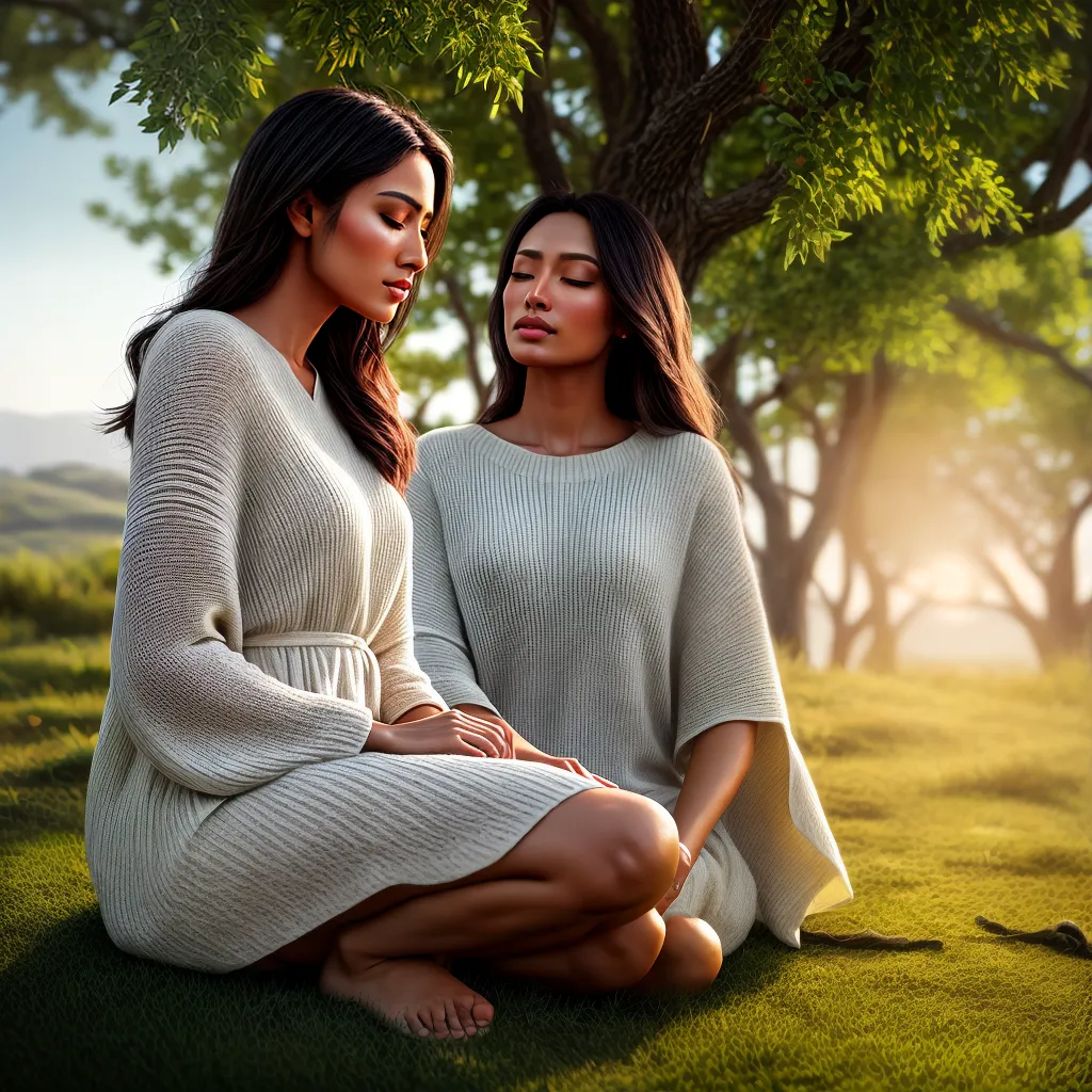 Desenvolvimento espiritual: a busca pelo conhecimento de Deus 7 Fotos meditacao natureza luz dourada