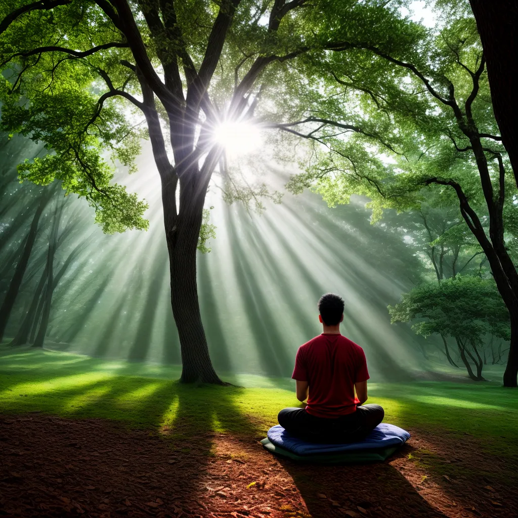 Como alcançar a santidade através da pureza e moderação. 6 Fotos meditacao natureza luz serenidade