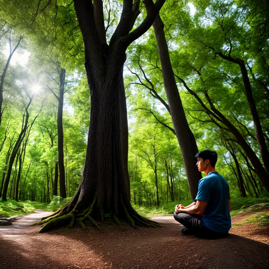 Fotos meditacao natureza oracao paz