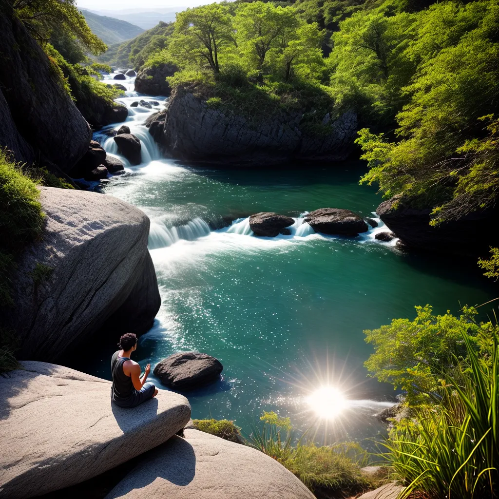 Fotos meditacao natureza paz serenidade 1
