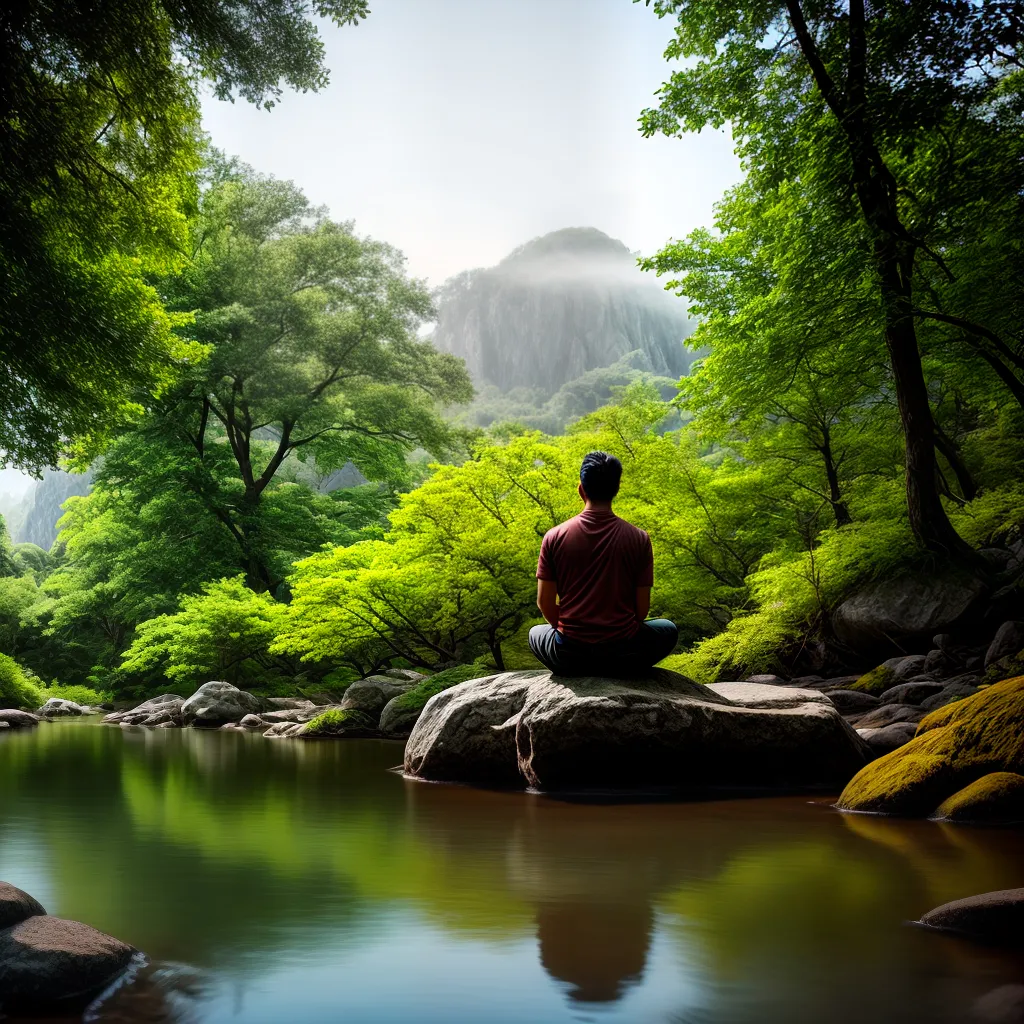 Sabedoria da Compaixão e Transforme sua Vida Espiritual 8 Fotos meditacao natureza paz transformacao