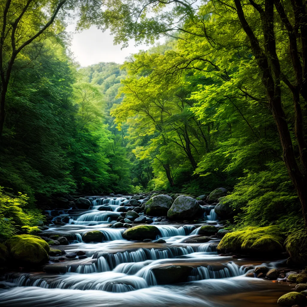 Como cultivar a sabedoria espiritual através da meditação 8 Fotos meditacao natureza riacho luz