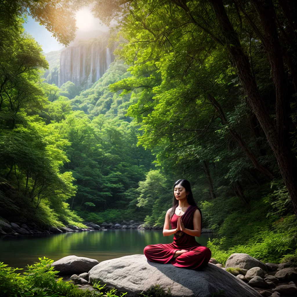 Checando a sua vida espiritual: como avaliar e melhorar 8 Fotos meditacao natureza serenidade 1