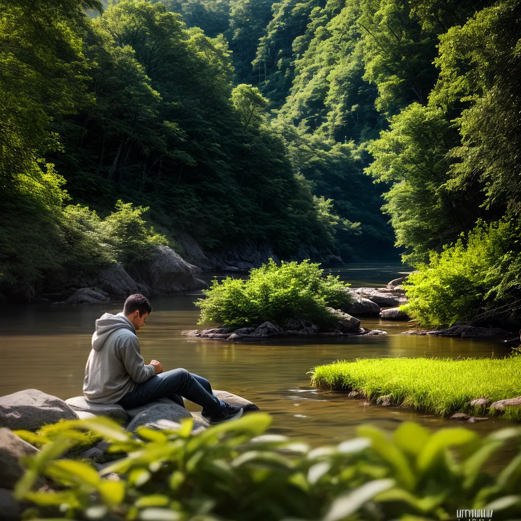 Fotos meditacao natureza serenidade forca