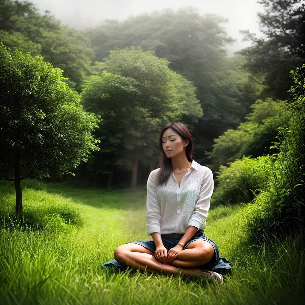 Encontre a paz interior através da meditação e da sabedoria espiritual. 9 Fotos meditacao natureza serenidade paz 9