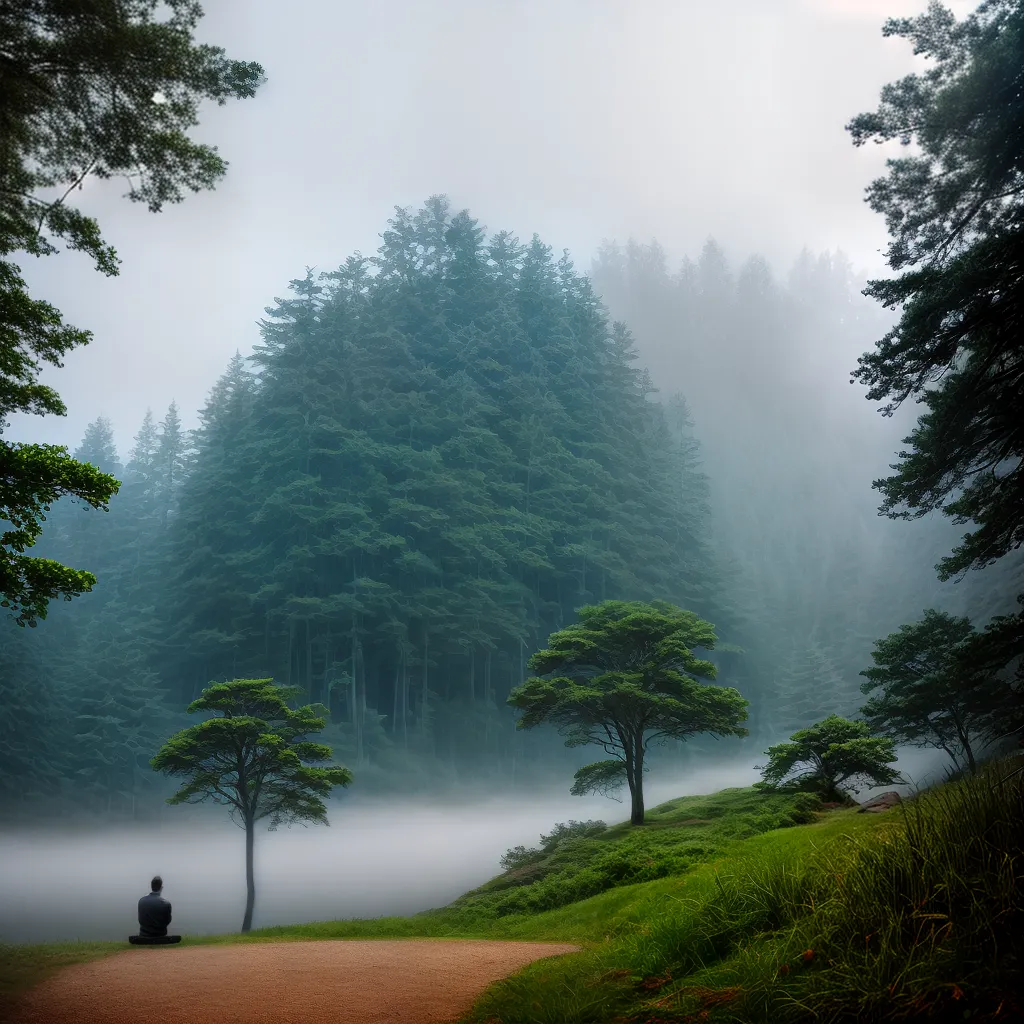 O que é o Retiro Espiritual e como ele pode mudar sua vida 6 Fotos meditacao natureza serenidade retiro