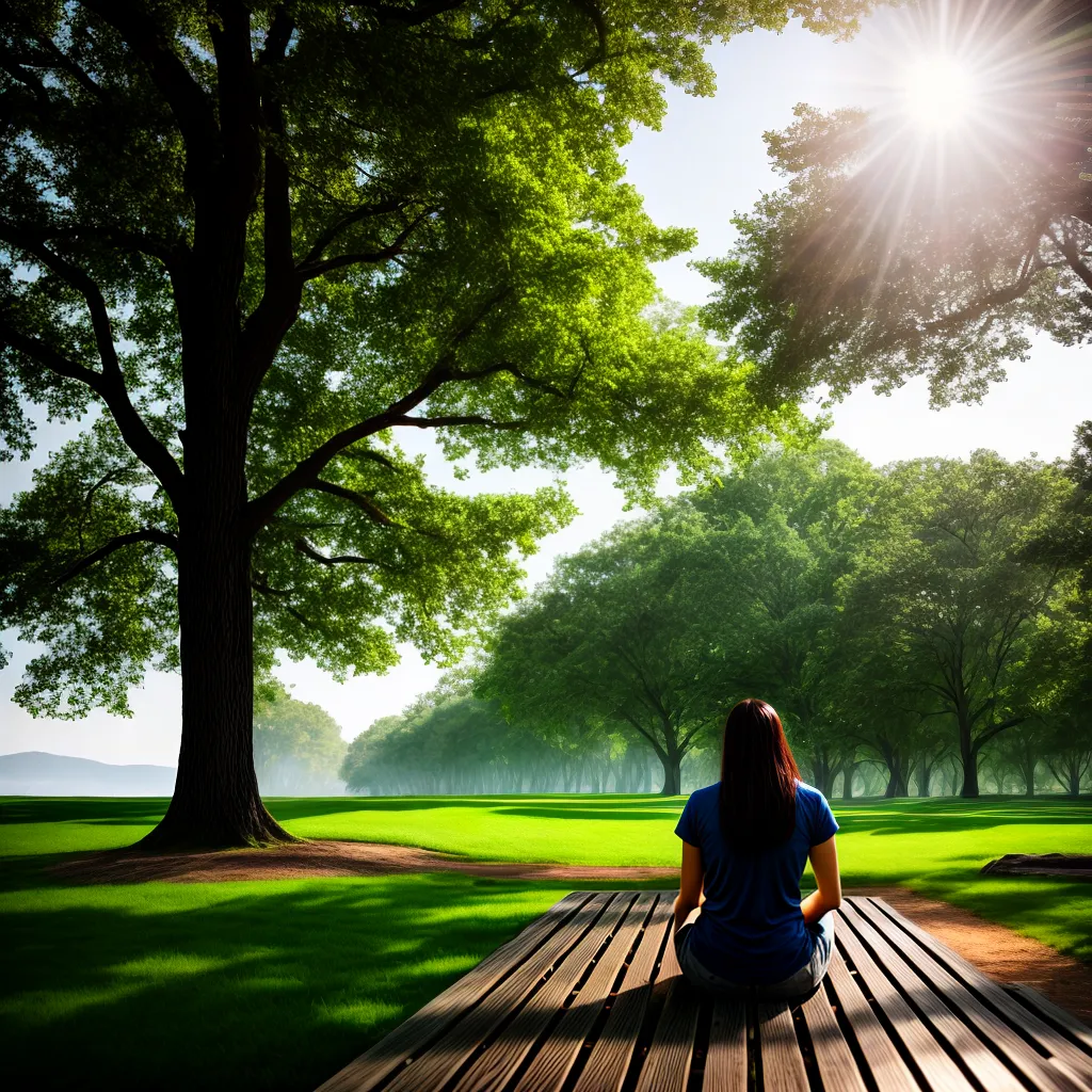 Como lidar com a fadiga espiritual na vida cristã. 9 Fotos meditacao parque ceu paz