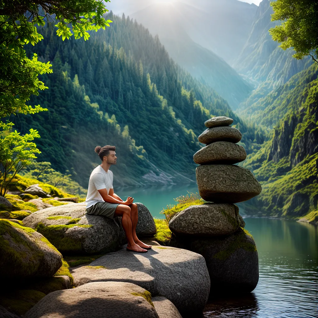 A importância da MEDITAÇÃO diária na vida cristã 9 Fotos meditacao paz natureza serenidade 1