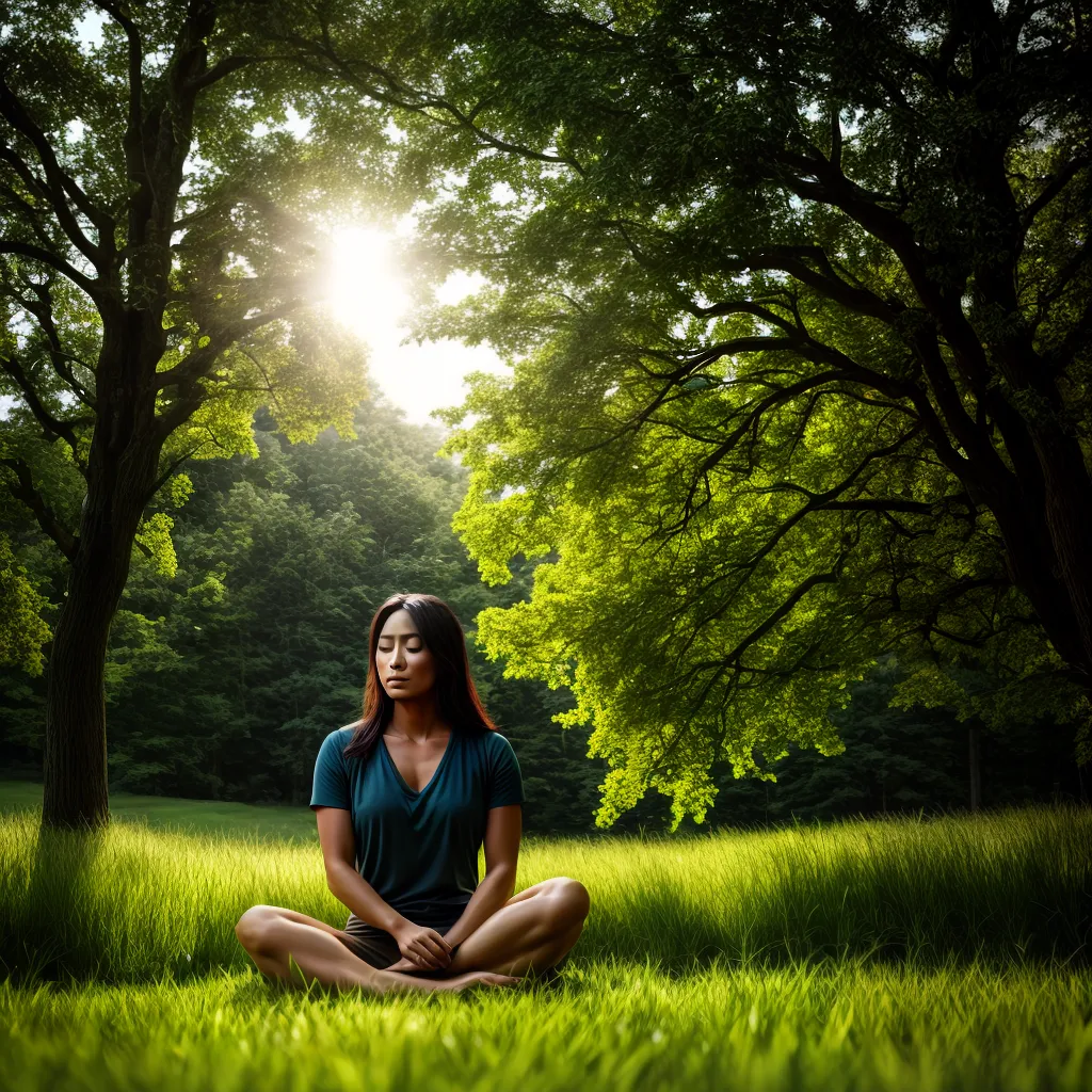 Fotos meditacao prado sol silencio