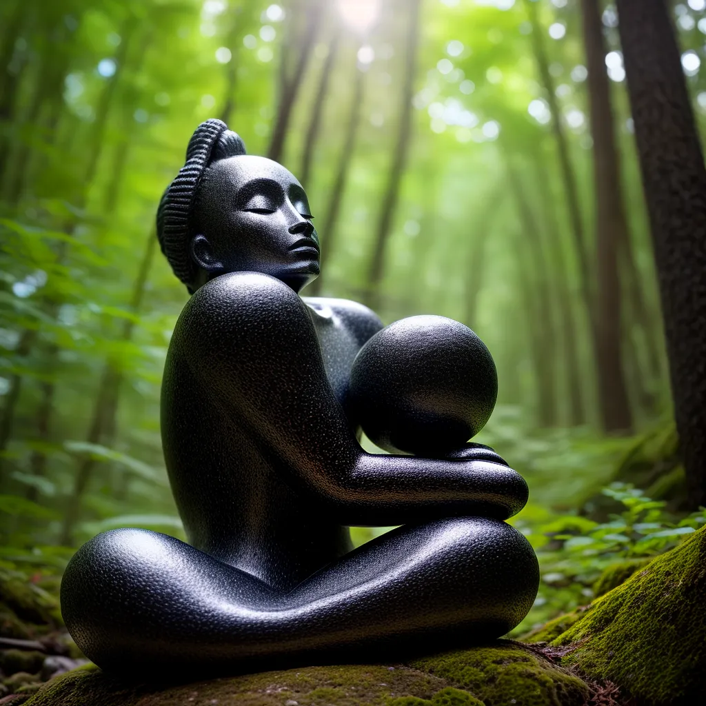 Relâmpagos de Fé: Descubra como a Paciência pode ser sua Medicina 8 Fotos meditacao serenidade natureza 1