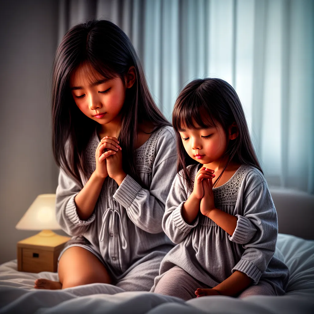 Como ensinar crianças sobre a importância da oração. 6 Fotos menina oracao bichos paz luz