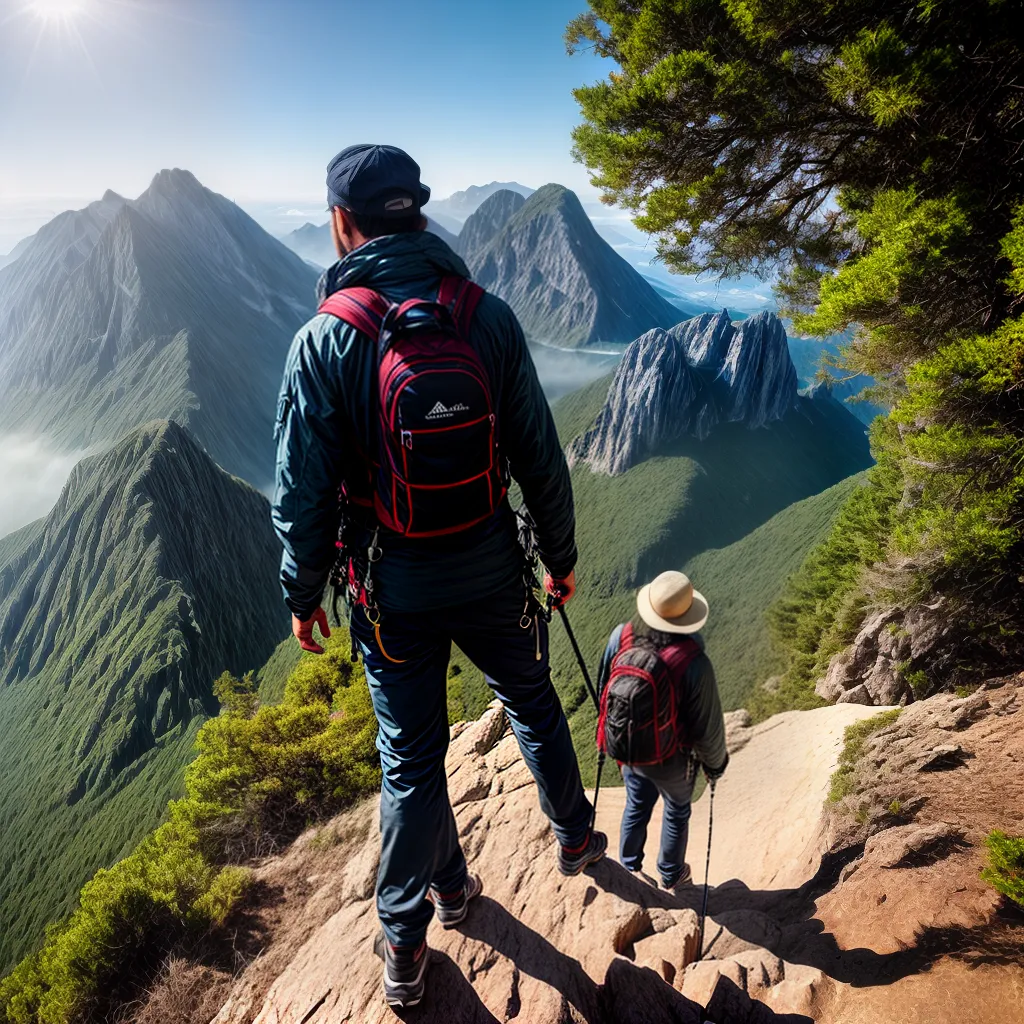 Fotos mentoria crista subida montanha