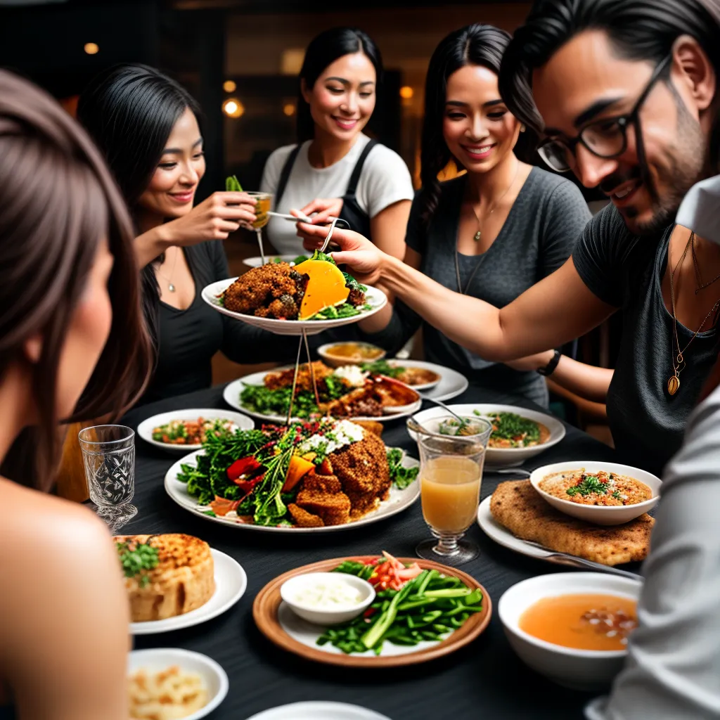Comida e comunhão: a mesa como símbolo de união na igreja 6 Fotos mesa comunidade diversidade sorrisos