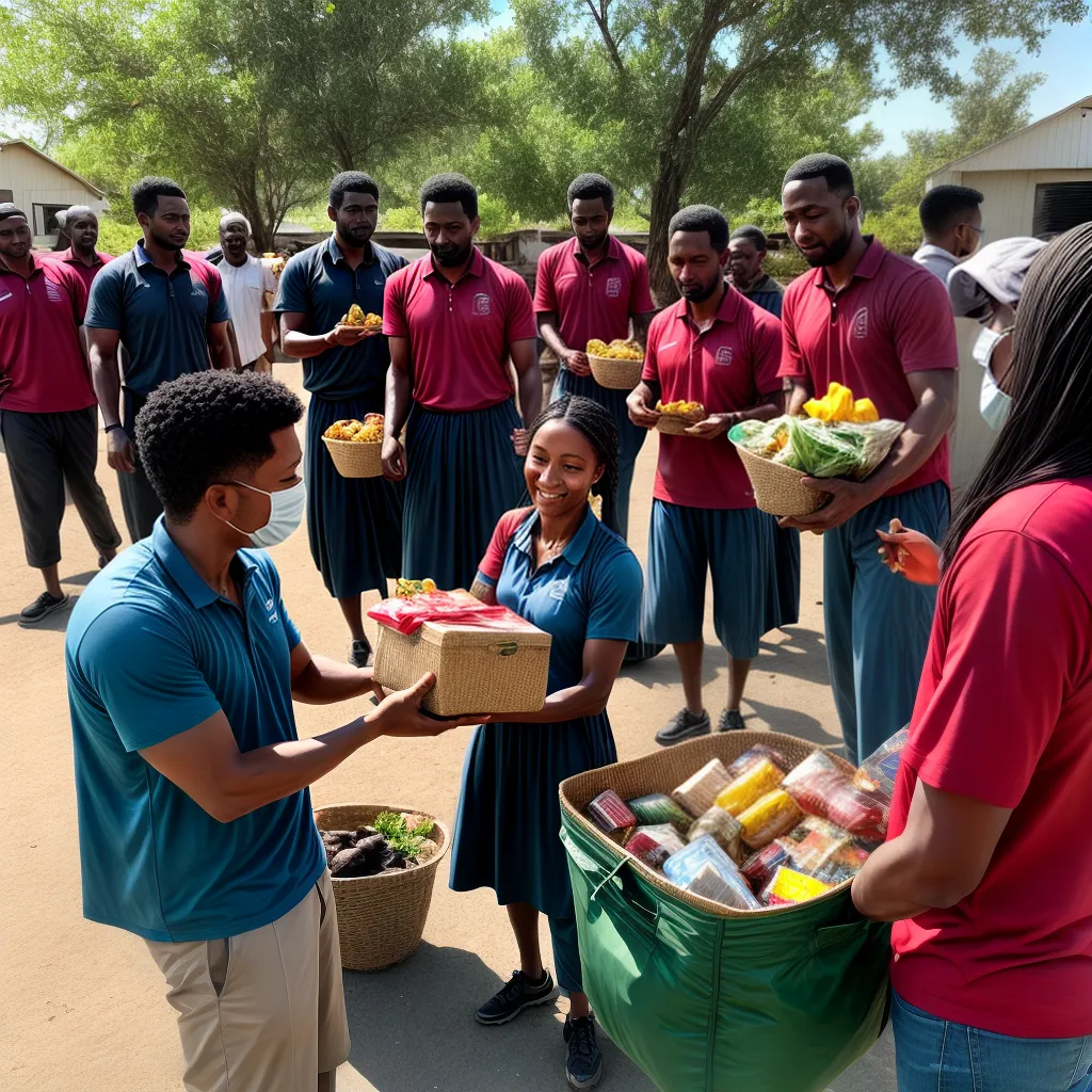Como a generosidade pode impactar a obra missionária. 8 Fotos missao doacao alimento comunidade