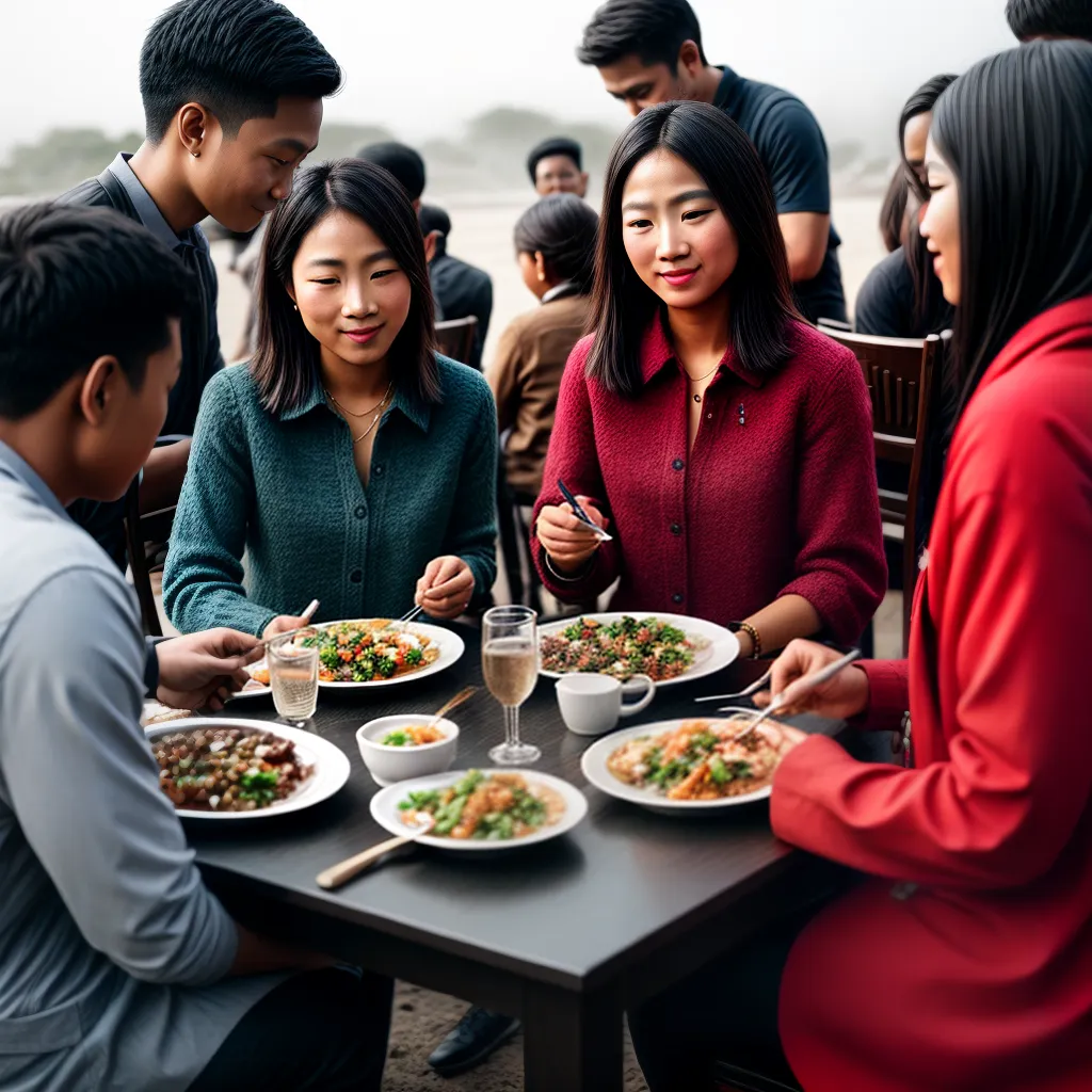 Viagens missionárias: descobrindo e aprendendo com diferentes culturas e tradições 7 Fotos missionarios comunidade refeicao dialogo