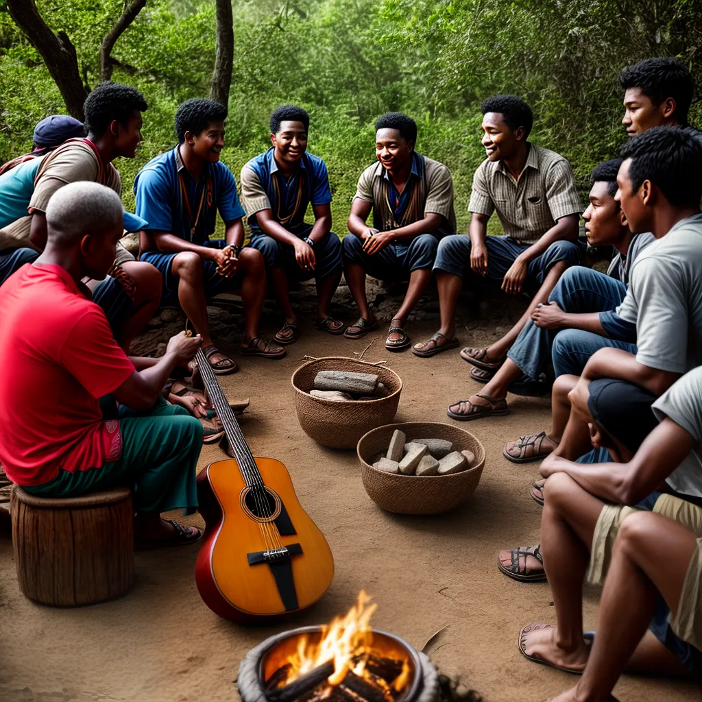 Viagens missionárias: descobrindo e aprendendo com diferentes culturas e tradições 6 Fotos missionarios fogo tribo cultura musica